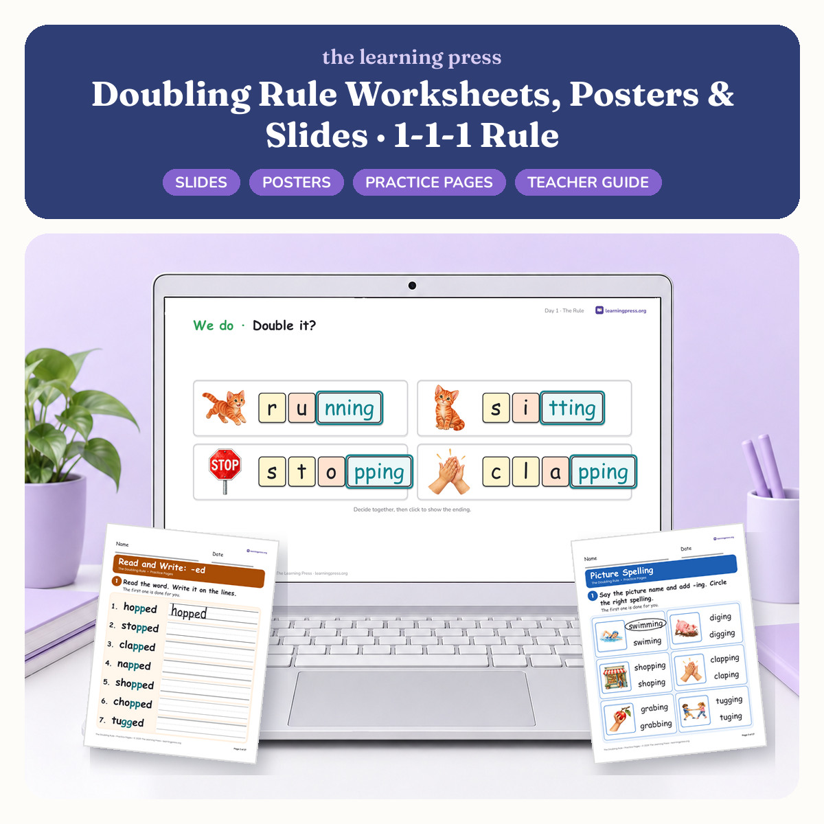 Preview of Doubling Rule Worksheets, Posters & Slides · 1-1-1 Rule