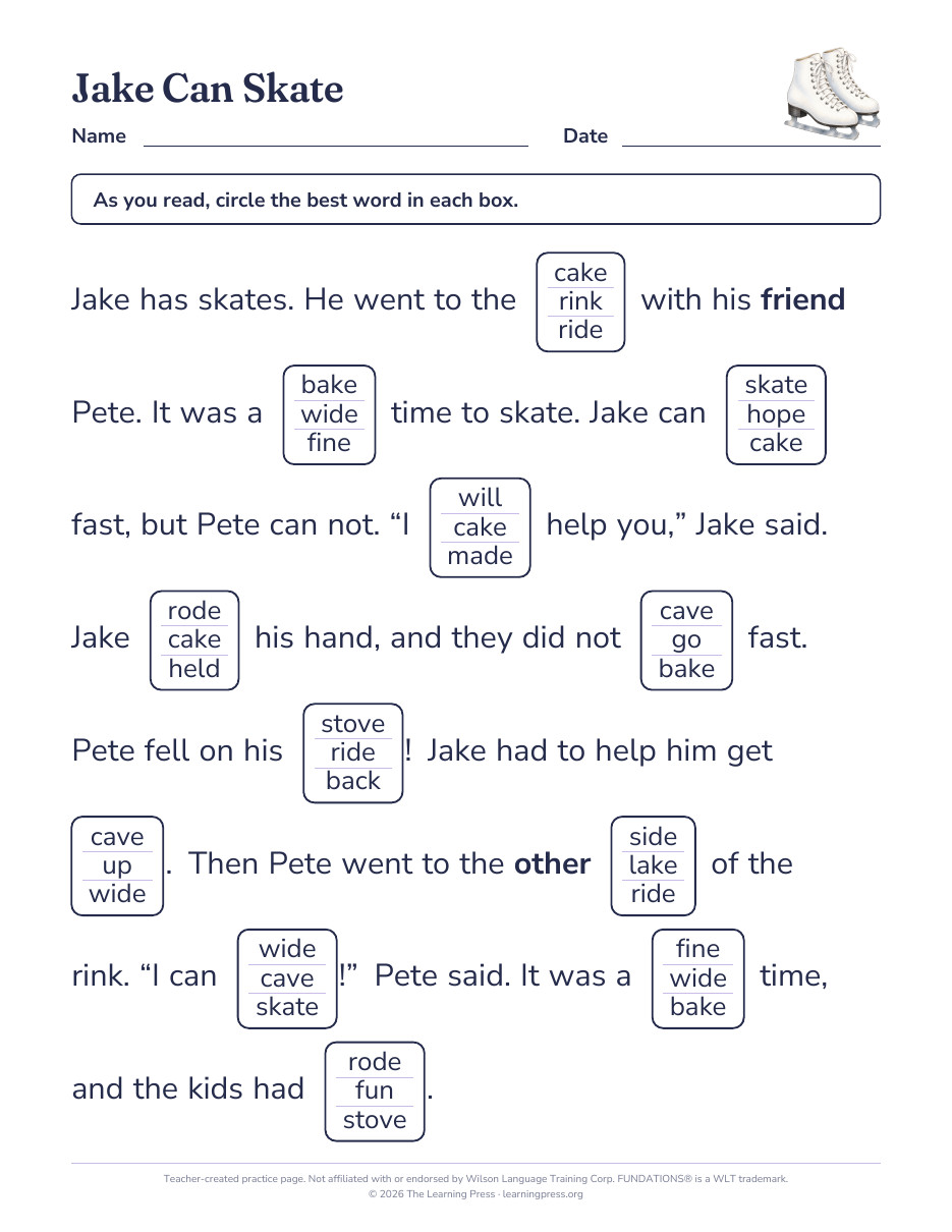 Preview page 1 of Fundations®-Aligned Maze Passages · Level 1 Unit 11