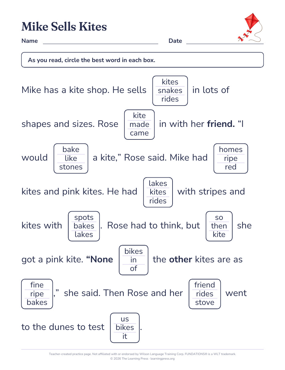 Preview page 3 of Fundations®-Aligned Maze Passages · Level 1 Unit 11