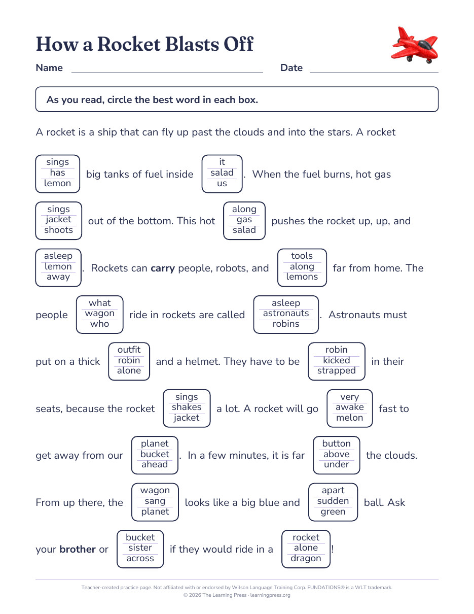 Preview page 4 of Fundations®-Aligned Maze Passages · Level 3 Unit 5