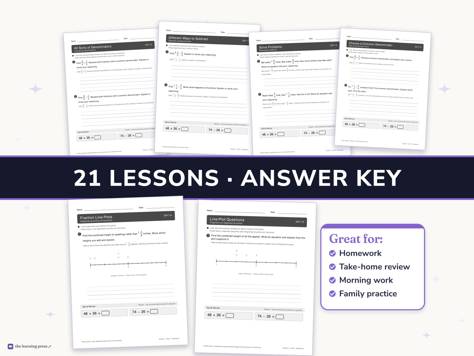 Preview page 3 of Illustrative Math (IM®) Aligned 5th Grade Unit 6 Homework: More Decimal and Fraction Operations