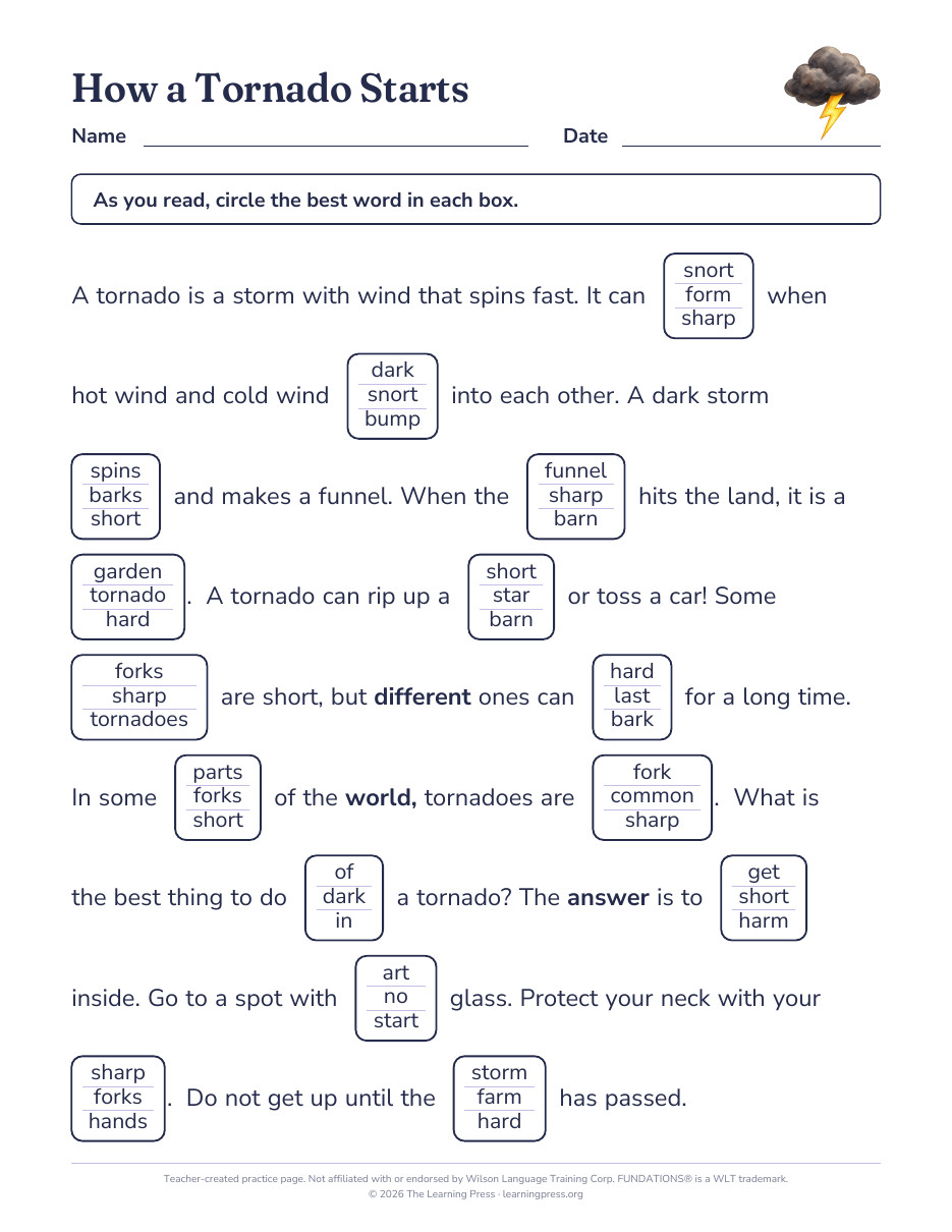 Preview page 4 of Fundations®-Aligned Maze Passages · Level 2 Unit 8