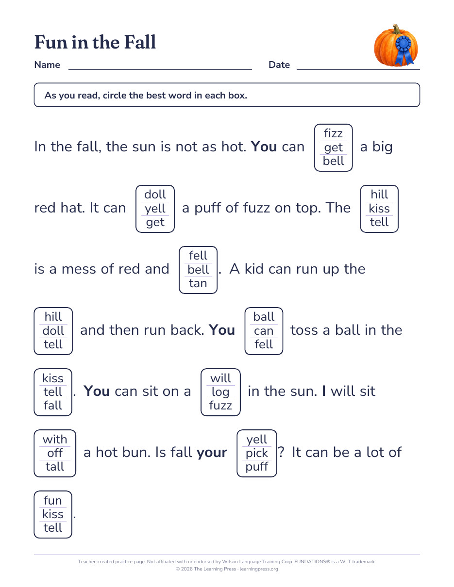 Preview page 2 of Fundations®-Aligned Maze Passages · Level 1 Unit 4