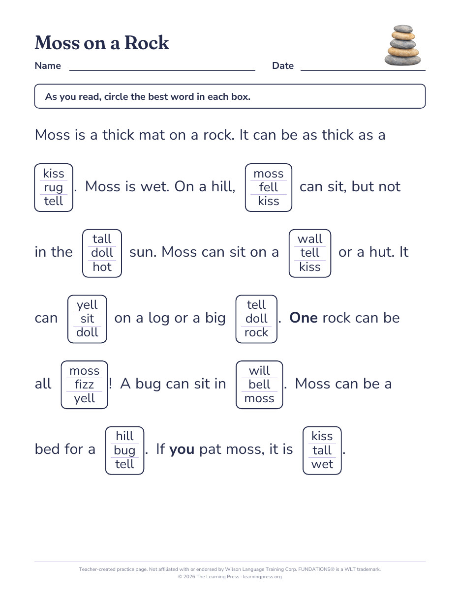 Preview page 4 of Fundations®-Aligned Maze Passages · Level 1 Unit 4