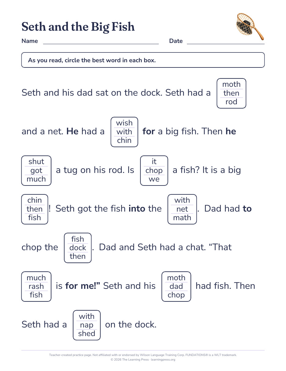 Preview page 3 of Fundations®-Aligned Maze Passages · Level 1 Unit 3