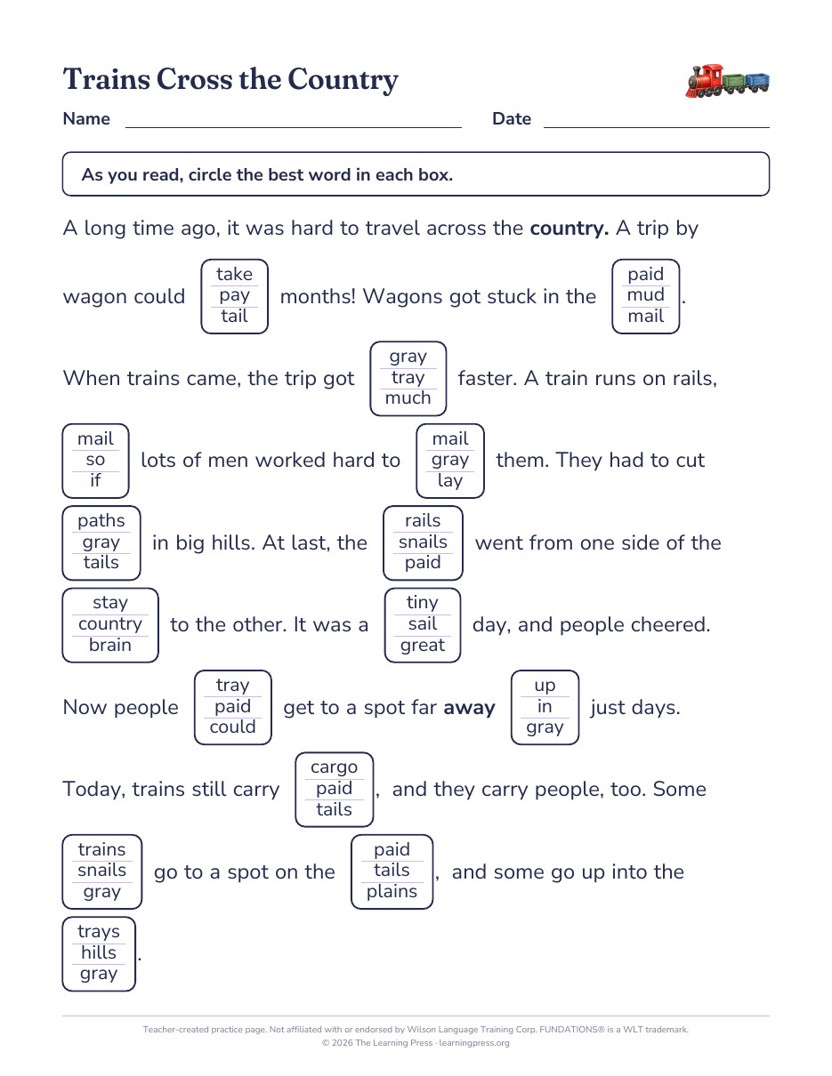 Preview page 2 of Fundations®-Aligned Maze Passages · Level 2 Unit 10