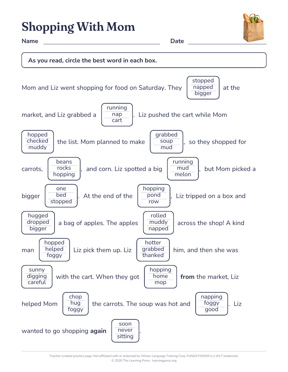 Preview page 2 of Fundations®-Aligned Maze Passages · Level 3 Unit 2