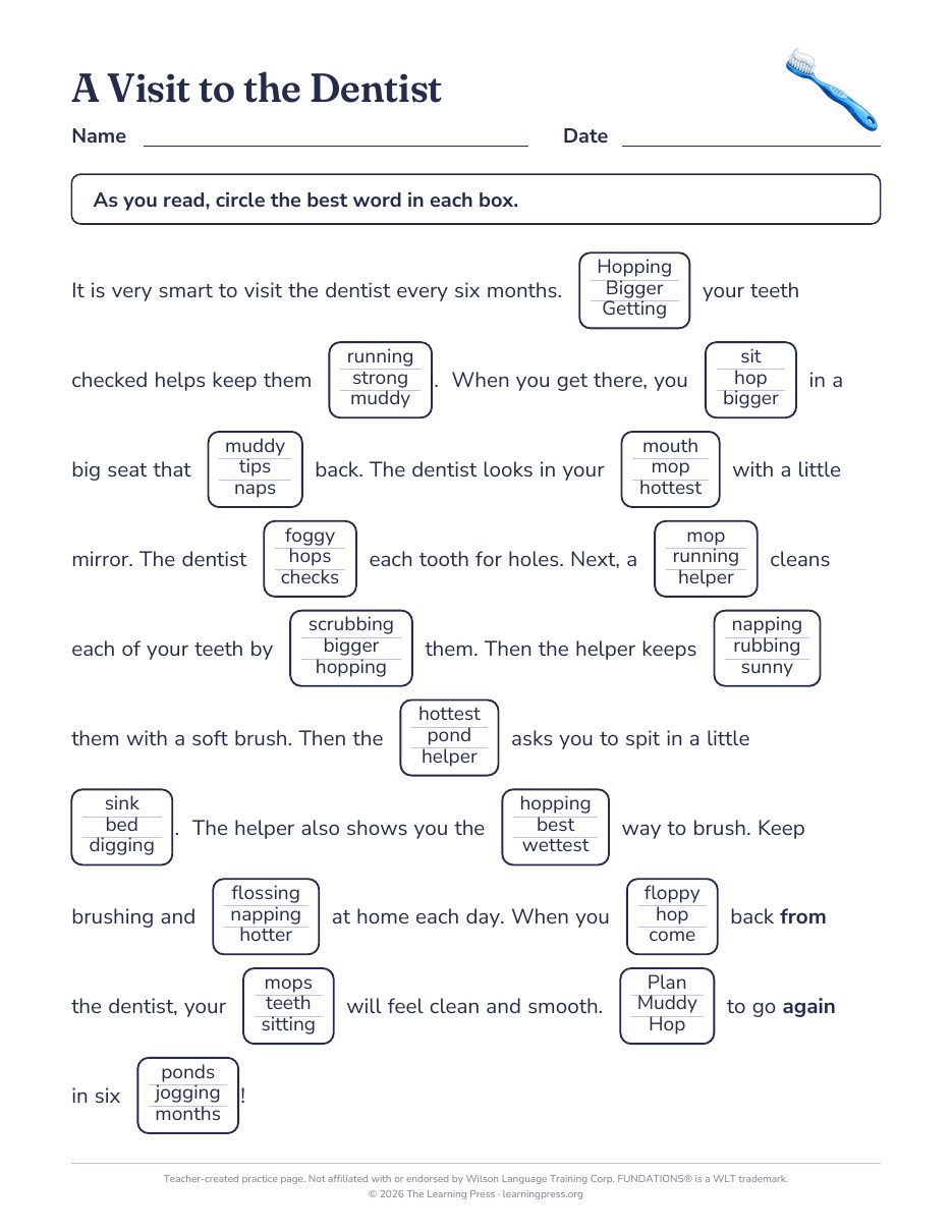 Preview page 4 of Fundations®-Aligned Maze Passages · Level 3 Unit 2
