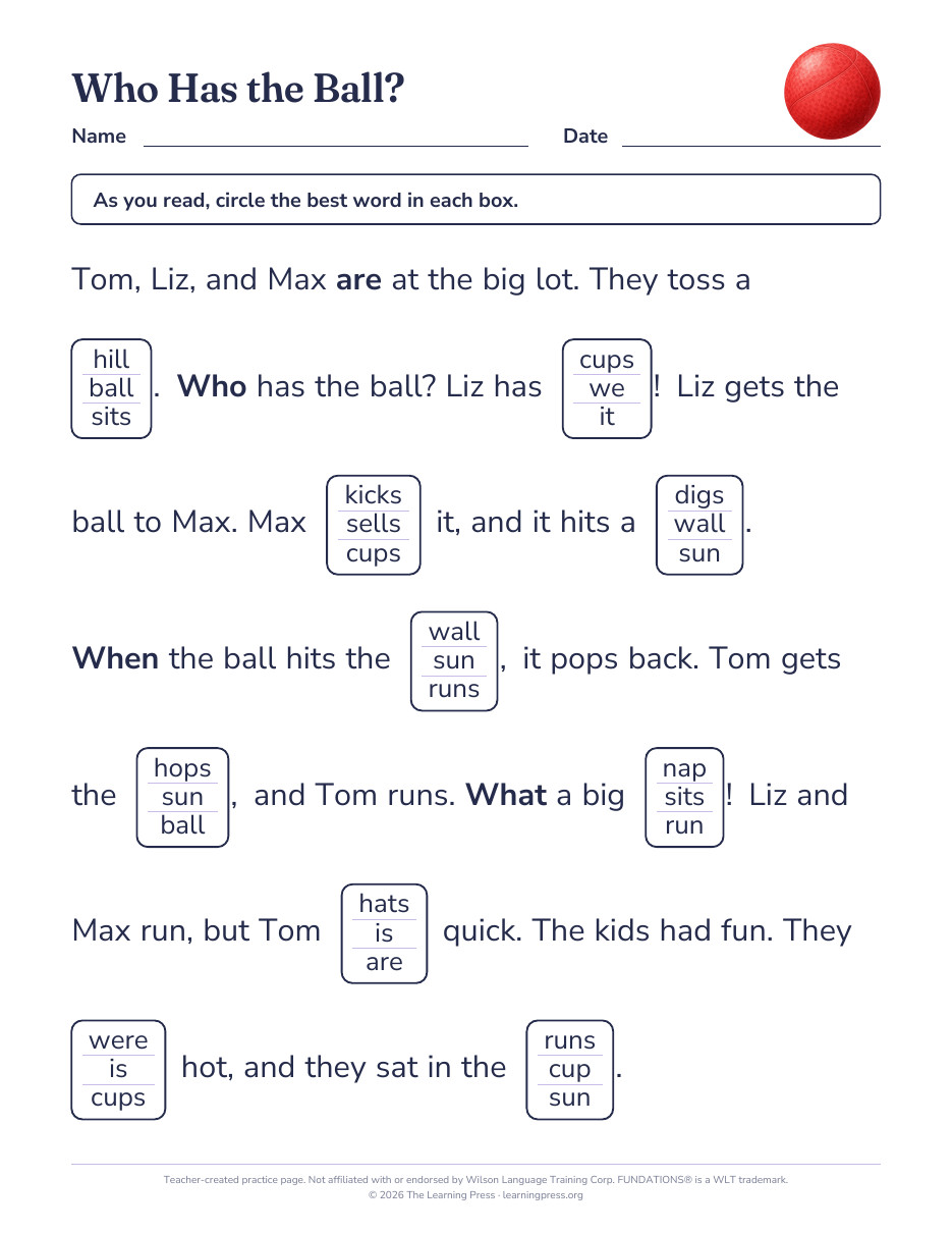 Preview page 2 of Fundations®-Aligned Maze Passages · Level 1 Unit 6