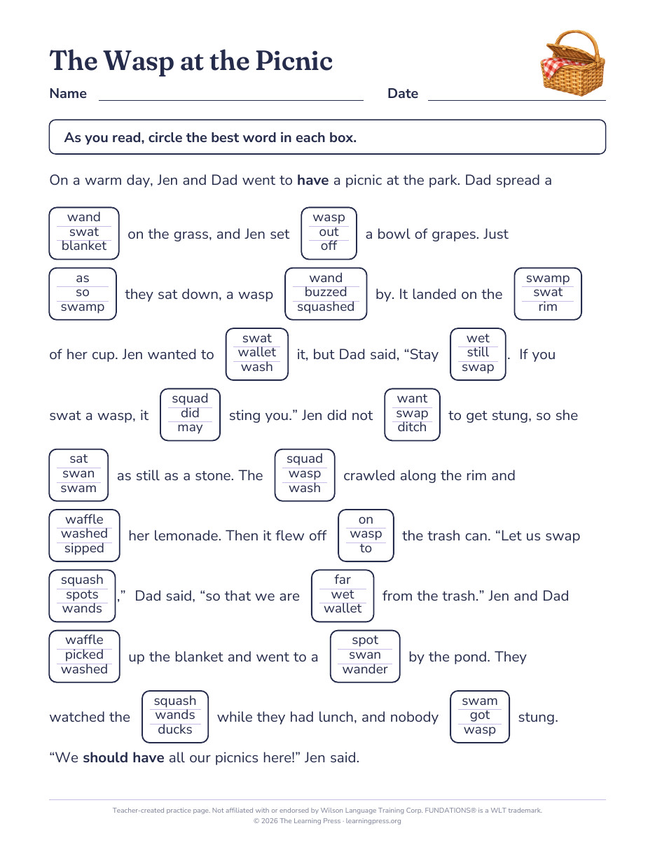 Preview page 3 of Fundations®-Aligned Maze Passages · Level 3 Unit 1