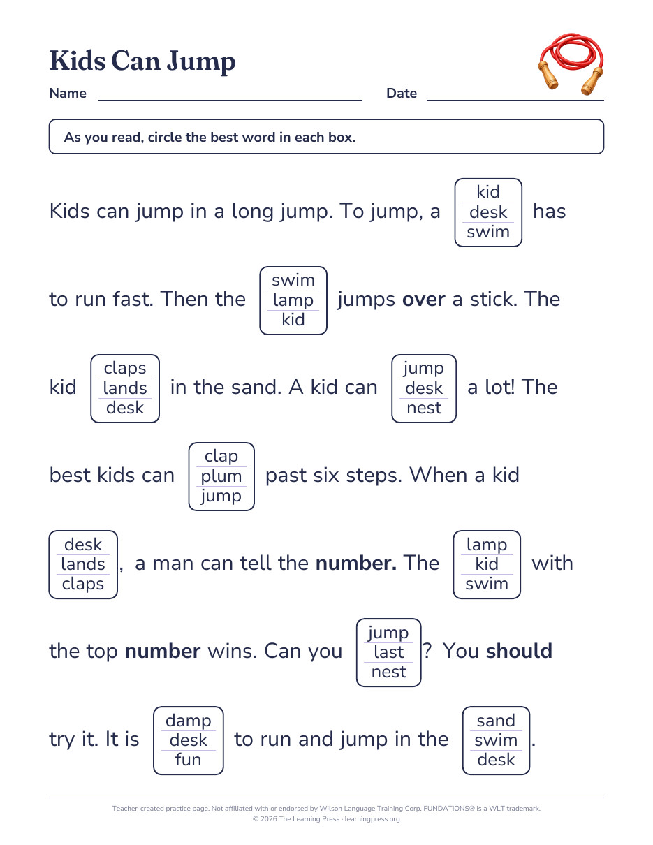 Preview page 4 of Fundations®-Aligned Maze Passages · Level 1 Unit 8
