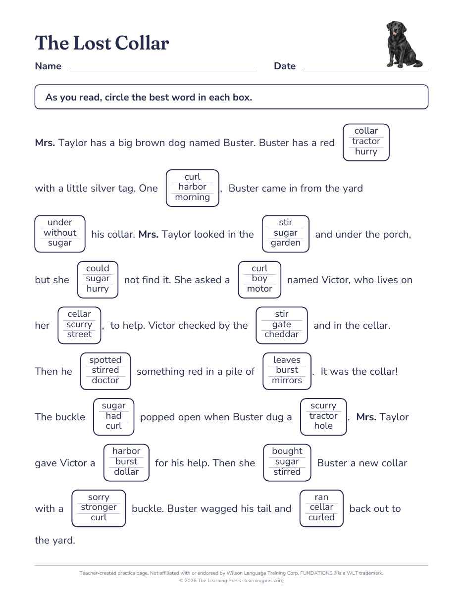 Preview page 2 of Fundations®-Aligned Maze Passages · Level 3 Unit 9