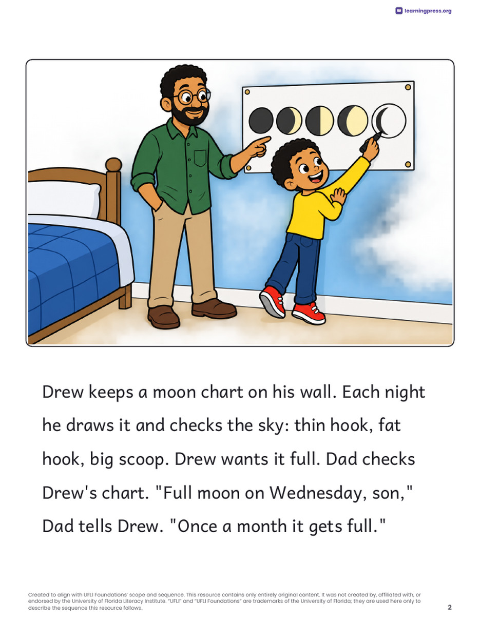 Preview page 3 of UFLI-Aligned Decodable Reader · Lessons 89–94