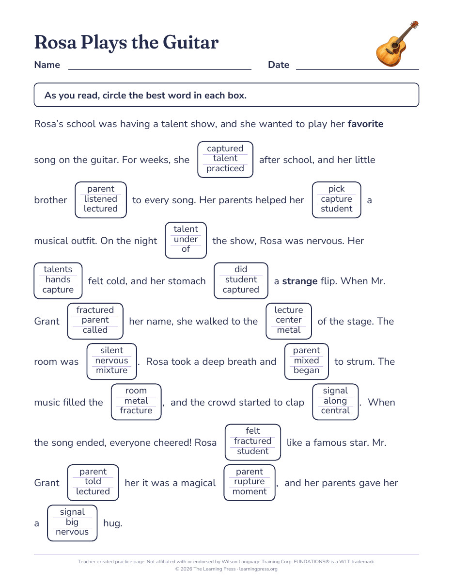 Preview page 3 of Fundations®-Aligned Maze Passages · Level 3 Unit 14