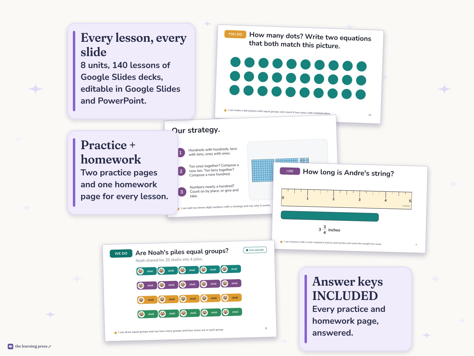 Preview page 4 of Illustrative Math (IM®) Aligned 3rd Grade Full-Year Bundle: All 8 Units