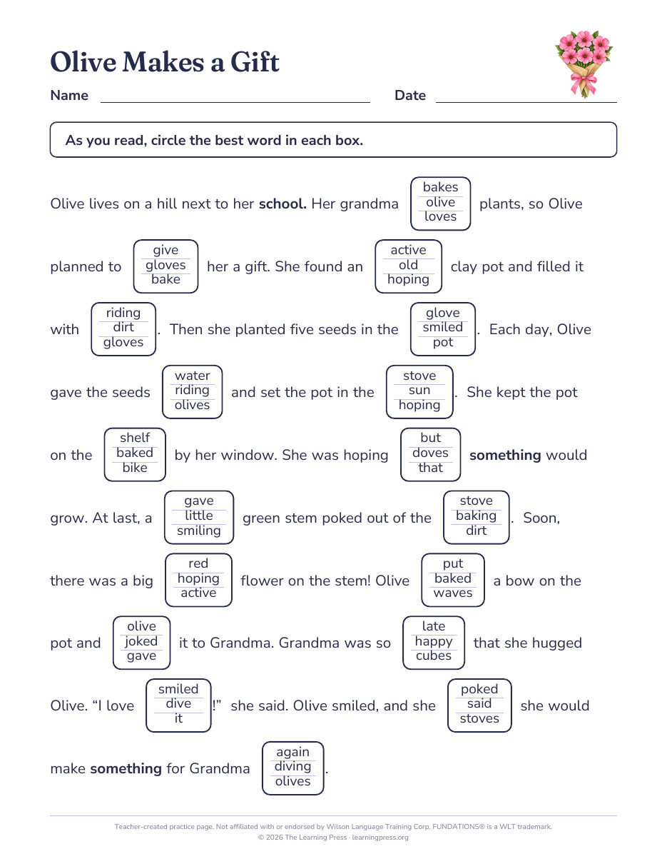 Preview page 1 of Fundations®-Aligned Maze Passages · Level 3 Unit 4