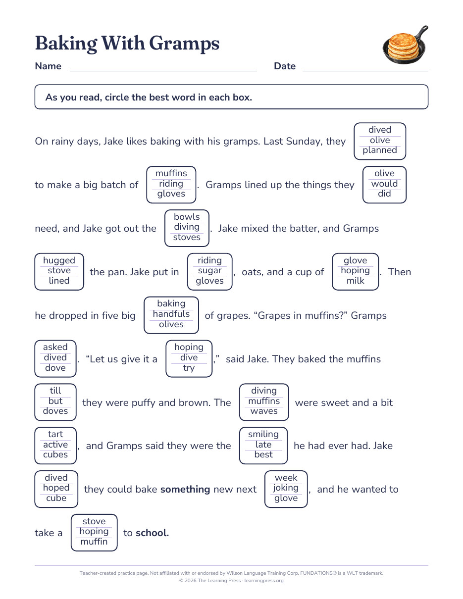 Preview page 3 of Fundations®-Aligned Maze Passages · Level 3 Unit 4