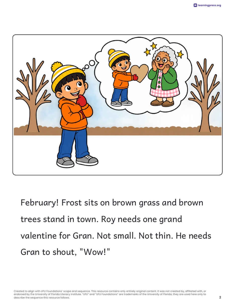 Preview page 3 of UFLI-Aligned Decodable Reader · Lessons 95–98