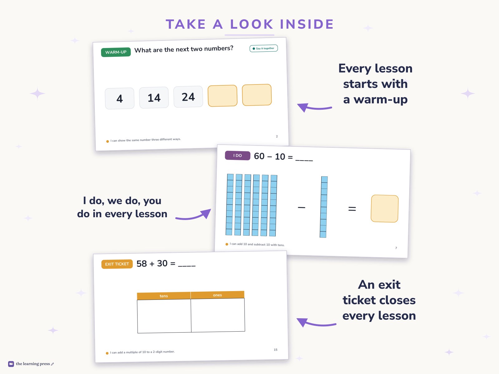 Preview page 2 of Illustrative Math (IM®) Aligned 1st Grade Unit 4 Bundle: Numbers to 99