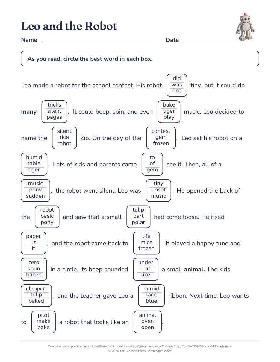 Preview page 2 of Fundations®-Aligned Maze Passages · Level 3 Set (Units 1–14 + Bonus)