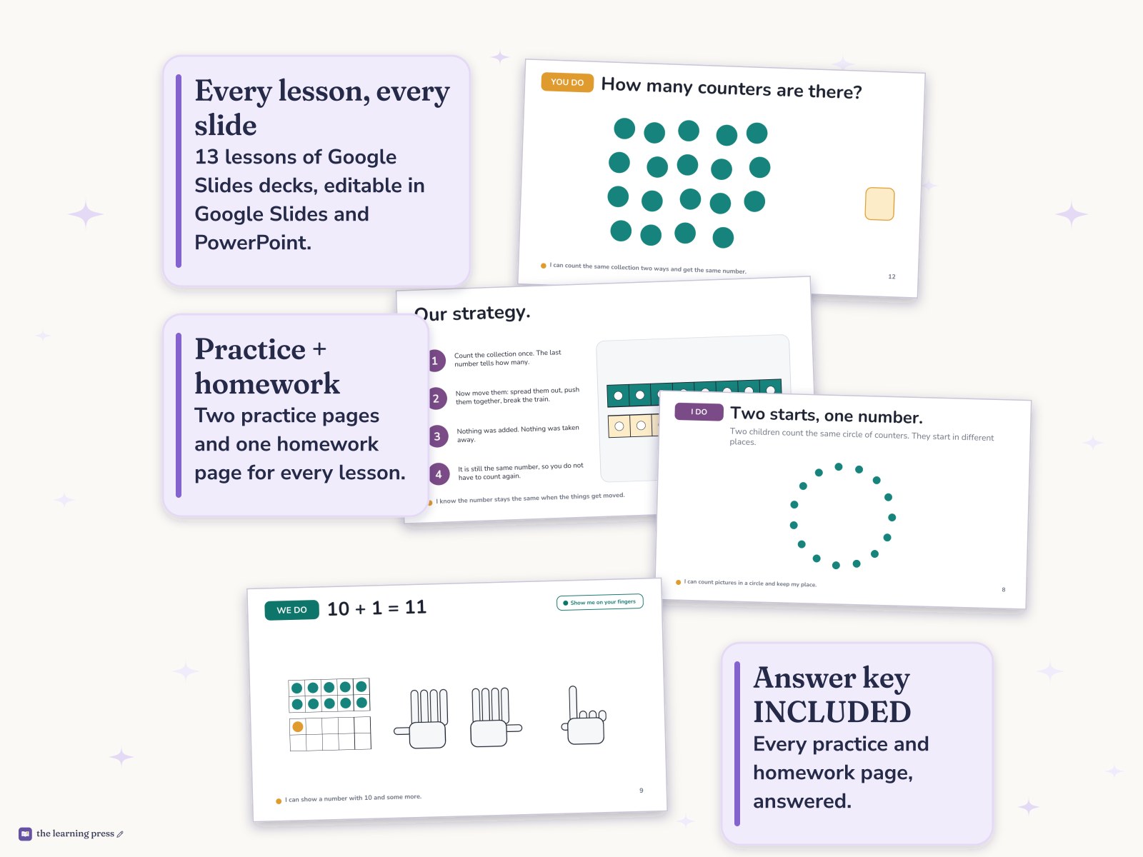 Preview page 4 of Illustrative Math (IM®) Aligned Kindergarten Unit 6 Bundle: Numbers 0–20
