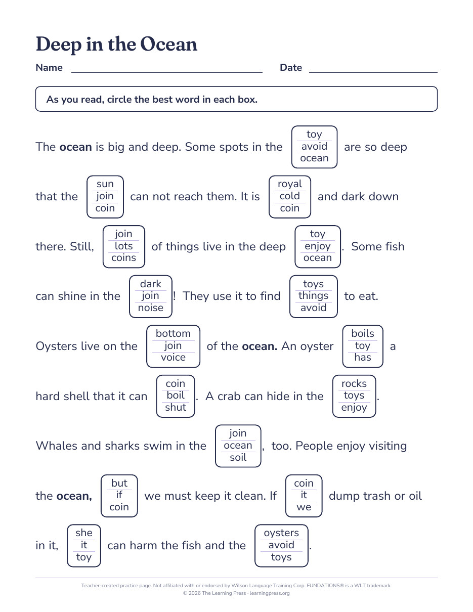 Preview page 2 of Fundations®-Aligned Maze Passages · Level 2 Unit 12