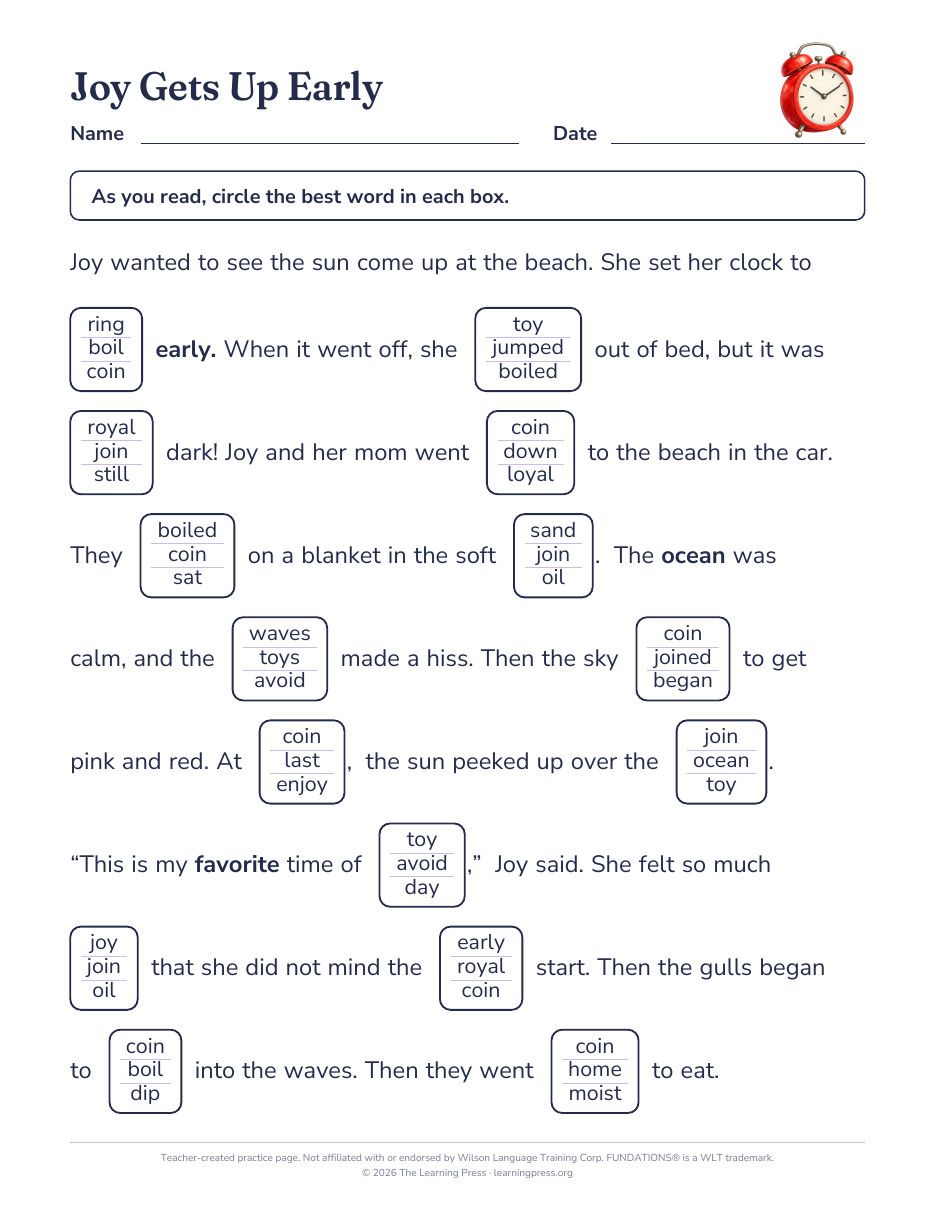 Preview page 3 of Fundations®-Aligned Maze Passages · Level 2 Unit 12