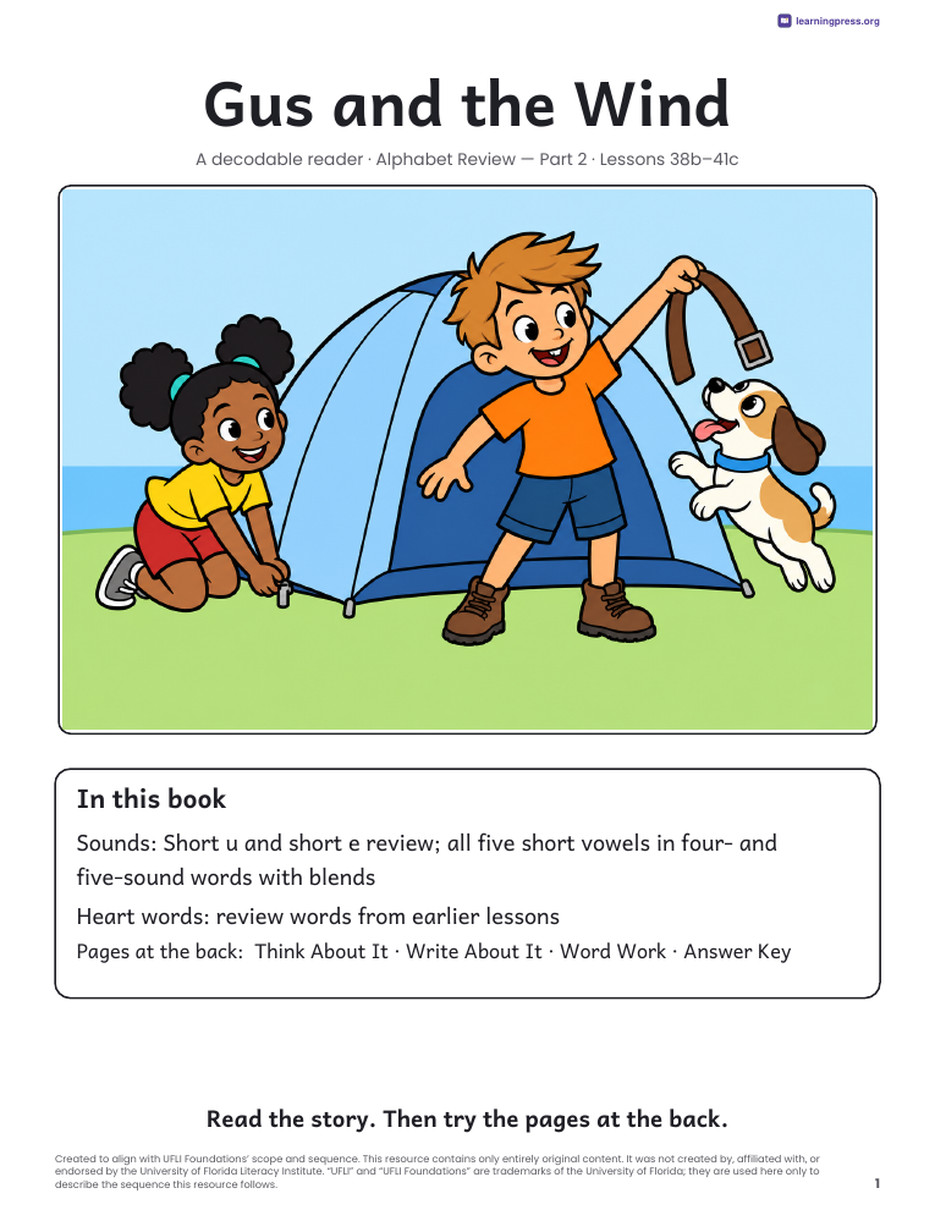 Preview page 2 of UFLI-Aligned Decodable Reader · Lessons 38b–41c
