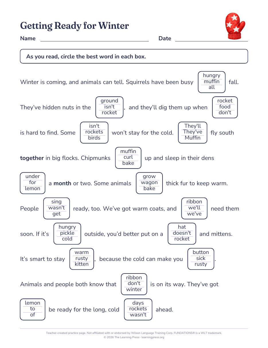 Preview page 4 of Fundations®-Aligned Maze Passages · Level 3 Unit 11