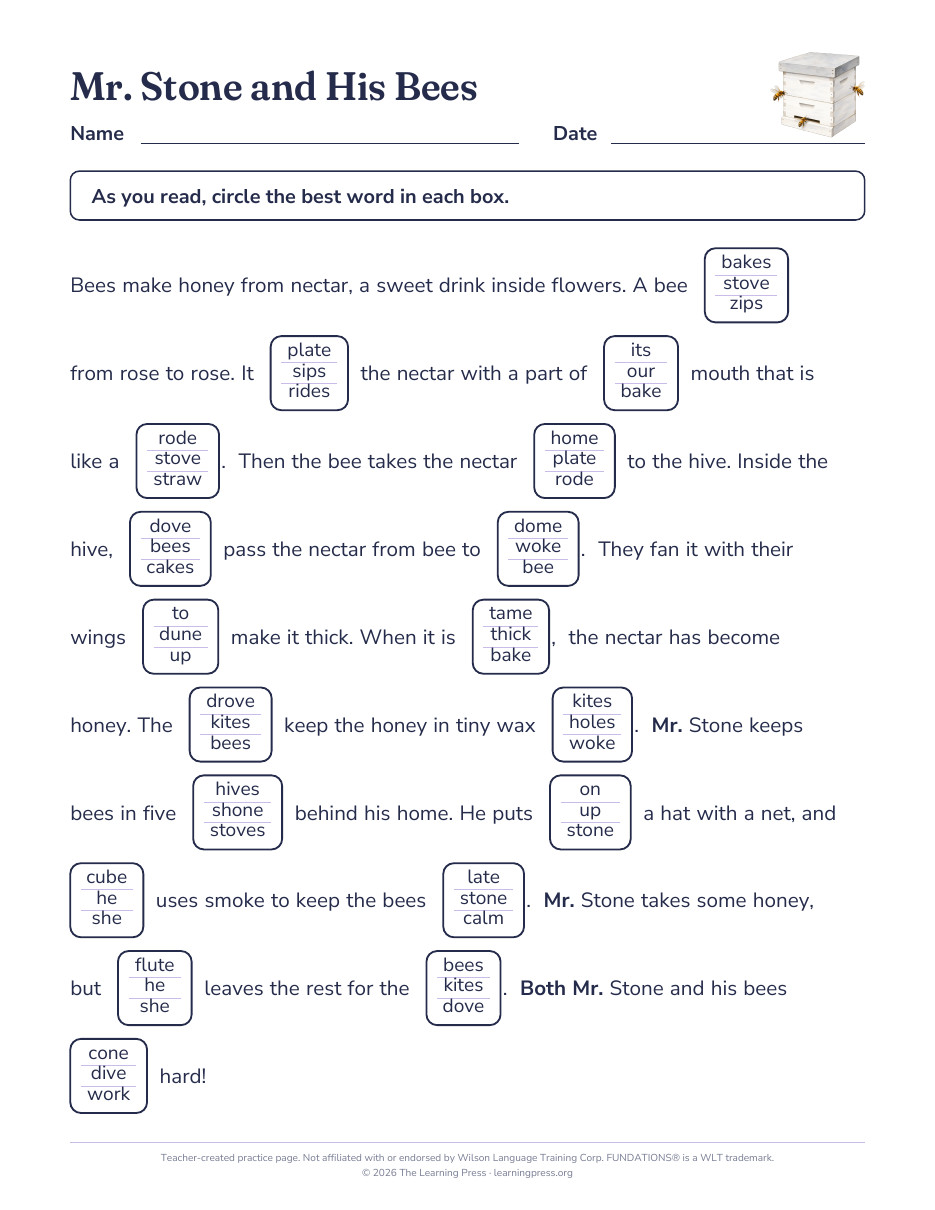 Preview page 2 of Fundations®-Aligned Maze Passages · Level 3 Unit 3