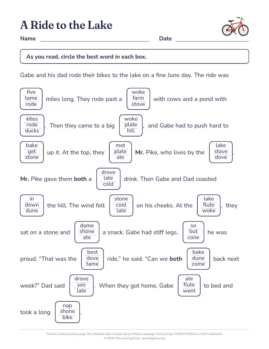 Preview page 3 of Fundations®-Aligned Maze Passages · Level 3 Unit 3