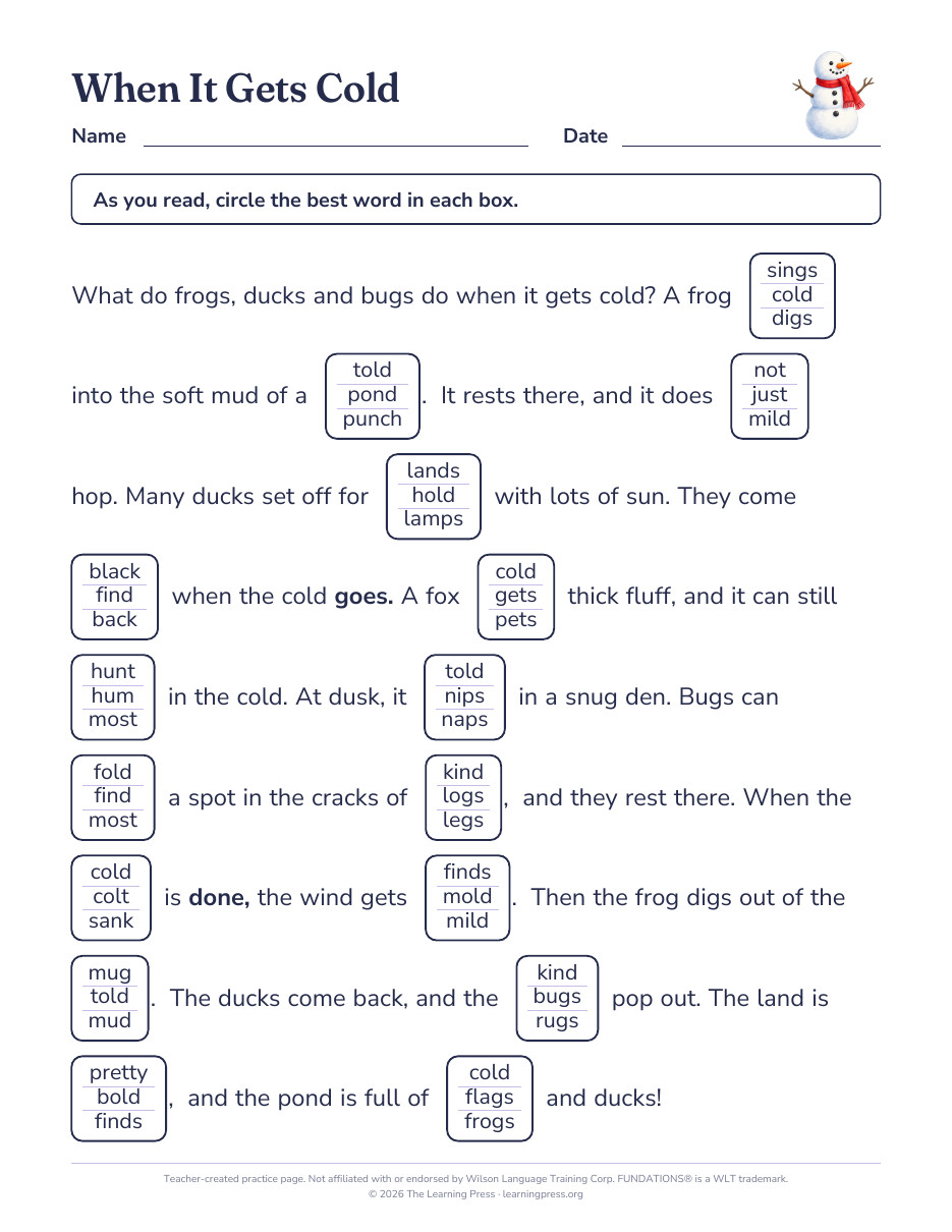 Preview page 3 of Fundations®-Aligned Maze Passages · Level 2 Unit 3