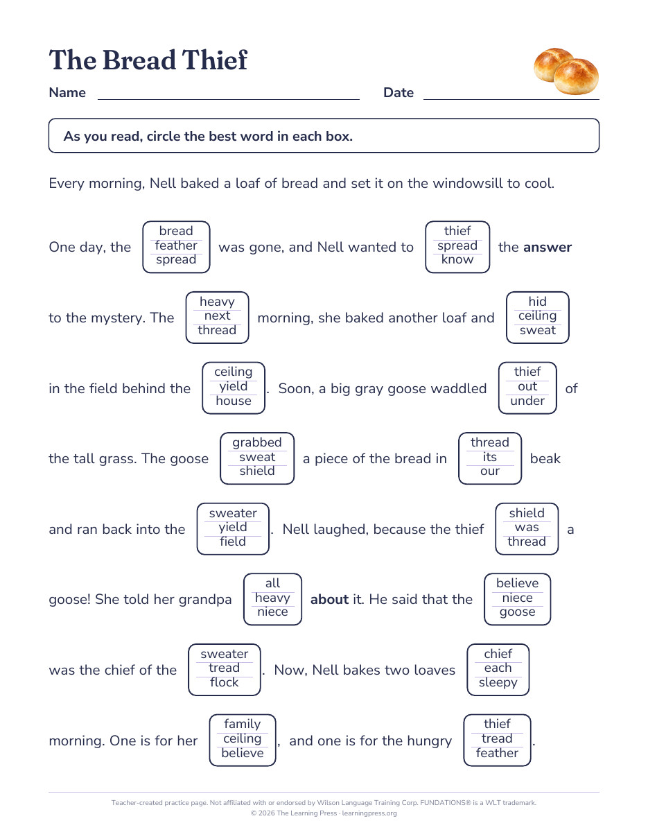 Preview page 2 of Fundations®-Aligned Maze Passages · Level 3 Unit 10