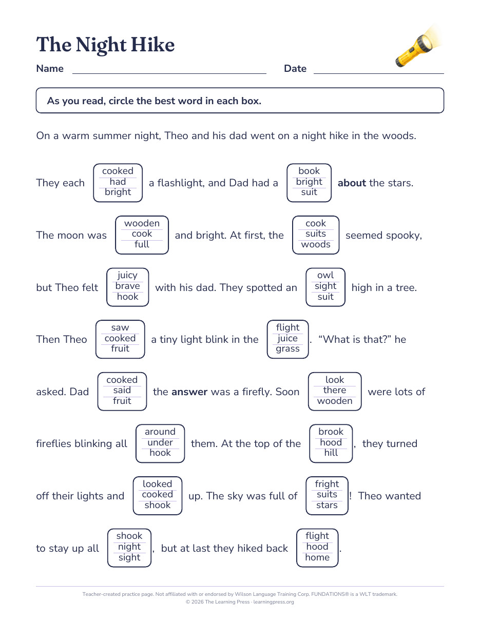 Preview page 3 of Fundations®-Aligned Maze Passages · Level 3 Unit 10