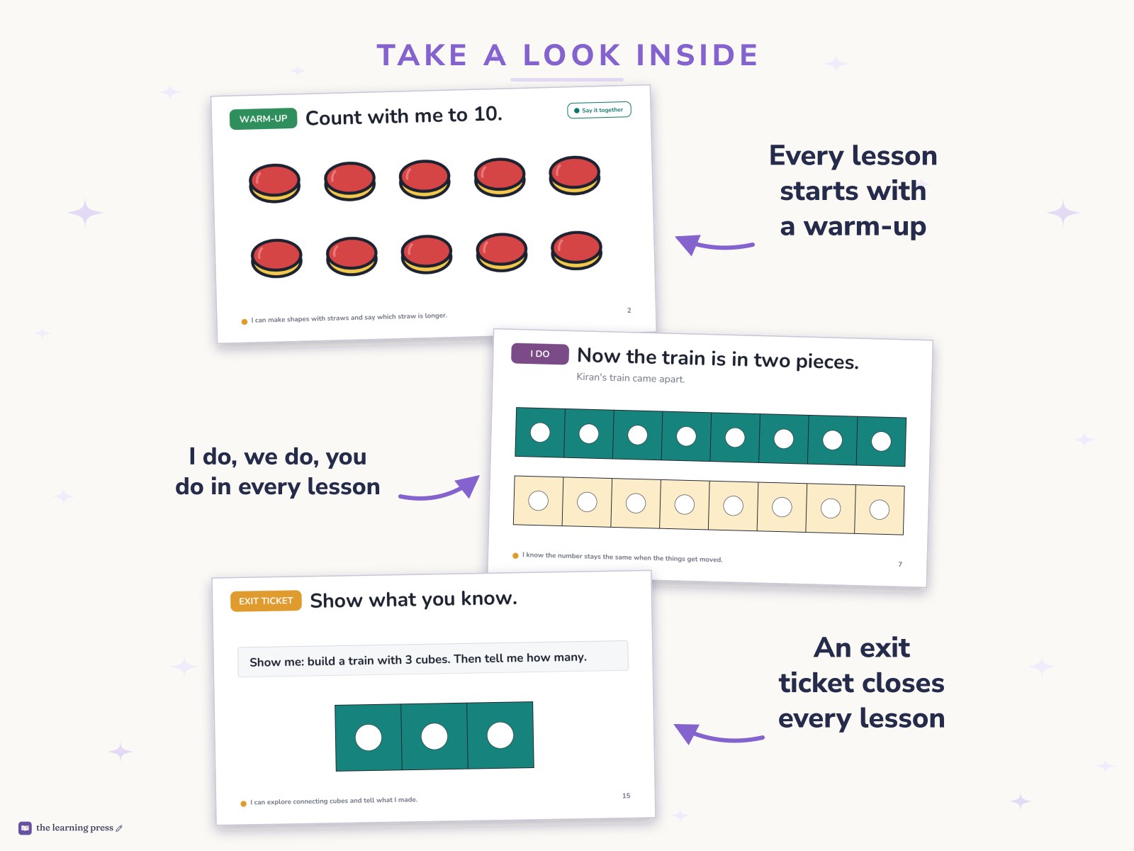 Preview page 2 of Illustrative Math (IM®) Aligned Kindergarten Full-Year Bundle: All 8 Units