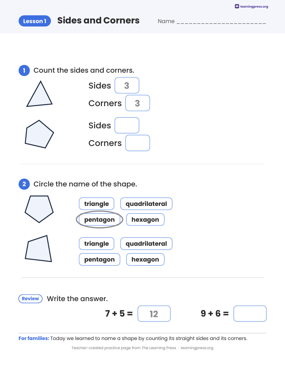 Preview page 1 of Illustrative Math (IM®) Aligned 2nd Grade Unit 6 Homework Packet (Color & B&W)