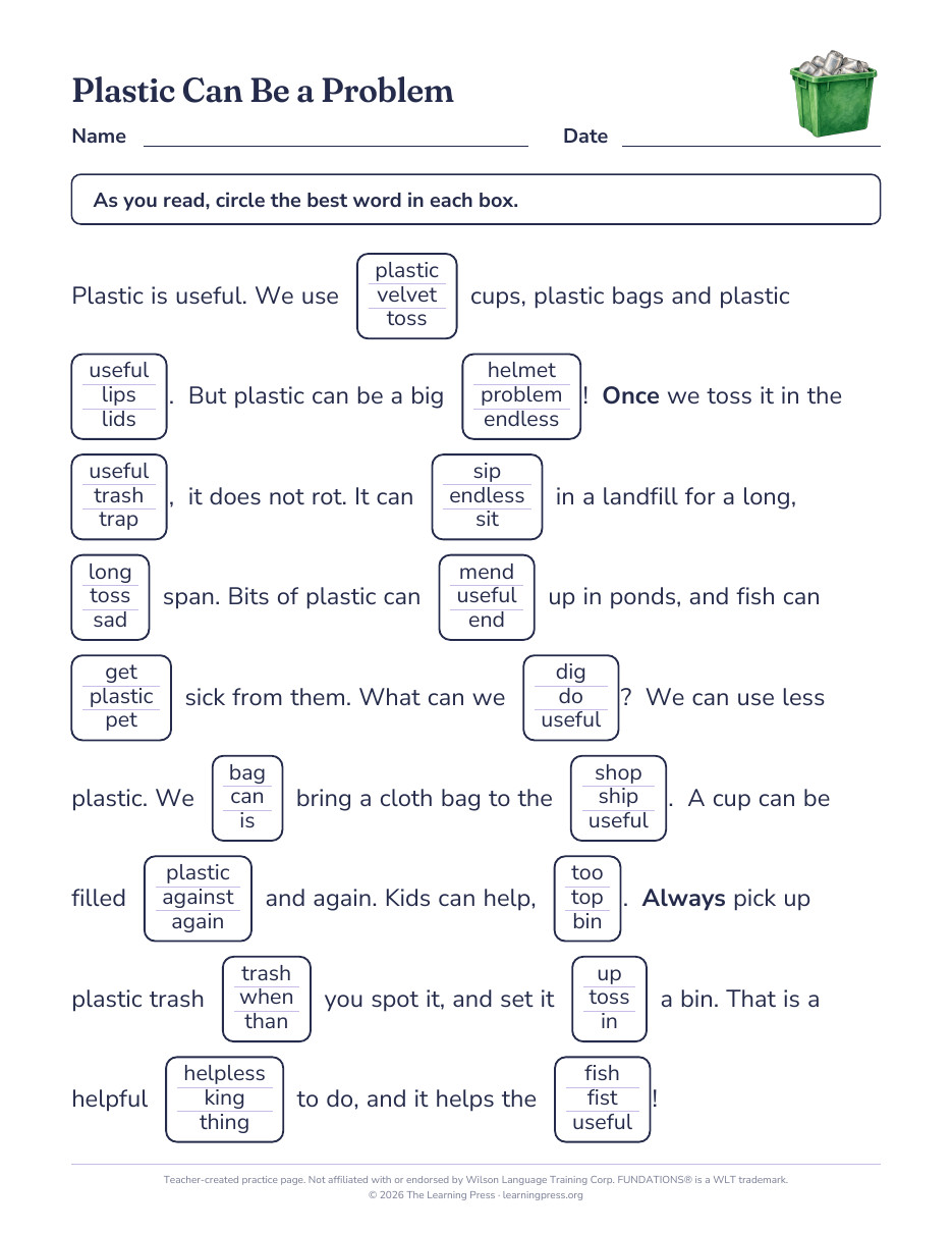 Preview page 4 of Fundations®-Aligned Maze Passages · Level 2 Unit 5