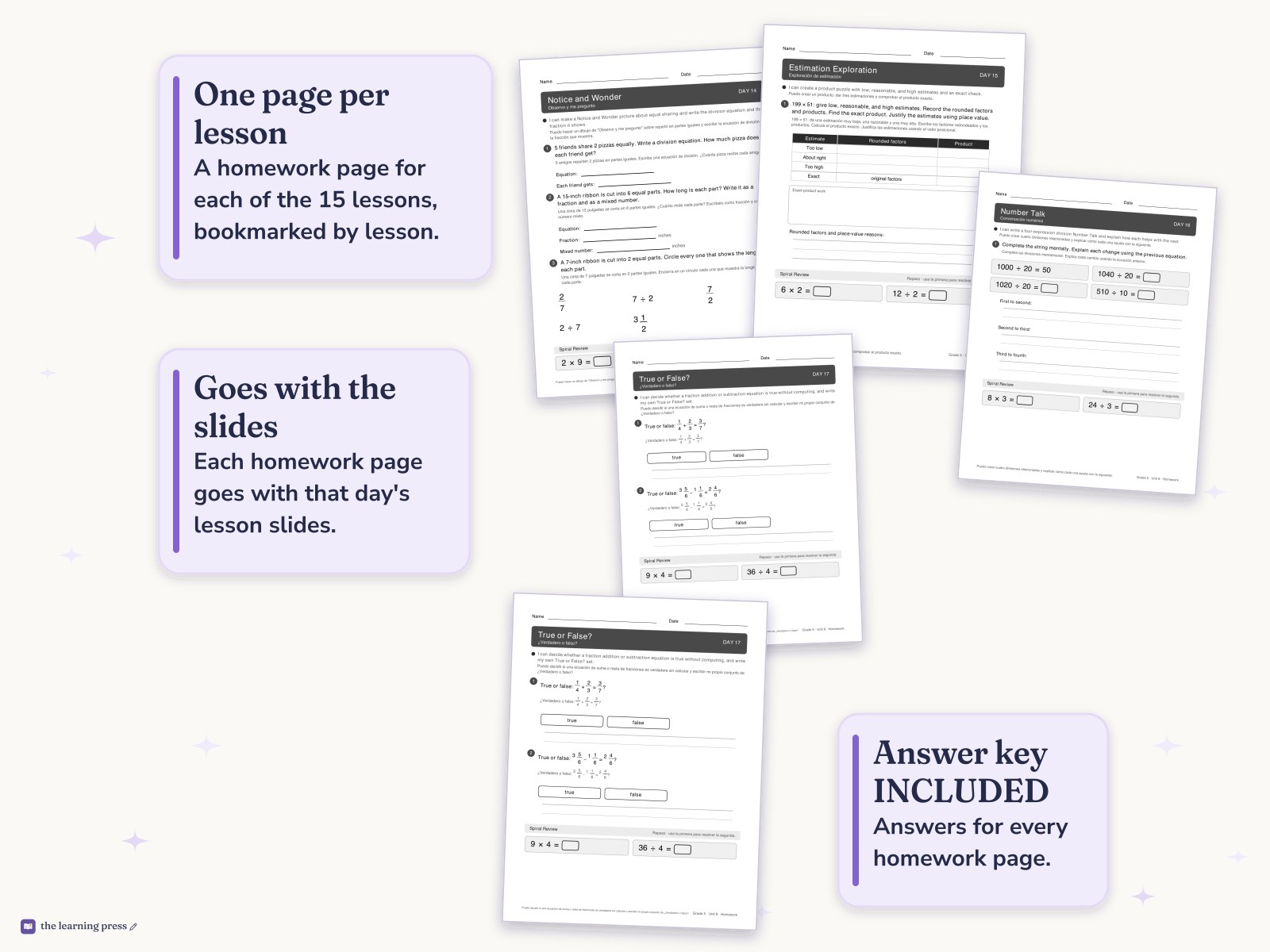 Preview page 4 of Illustrative Math (IM®) Aligned 5th Grade Unit 8 Homework: Putting It All Together