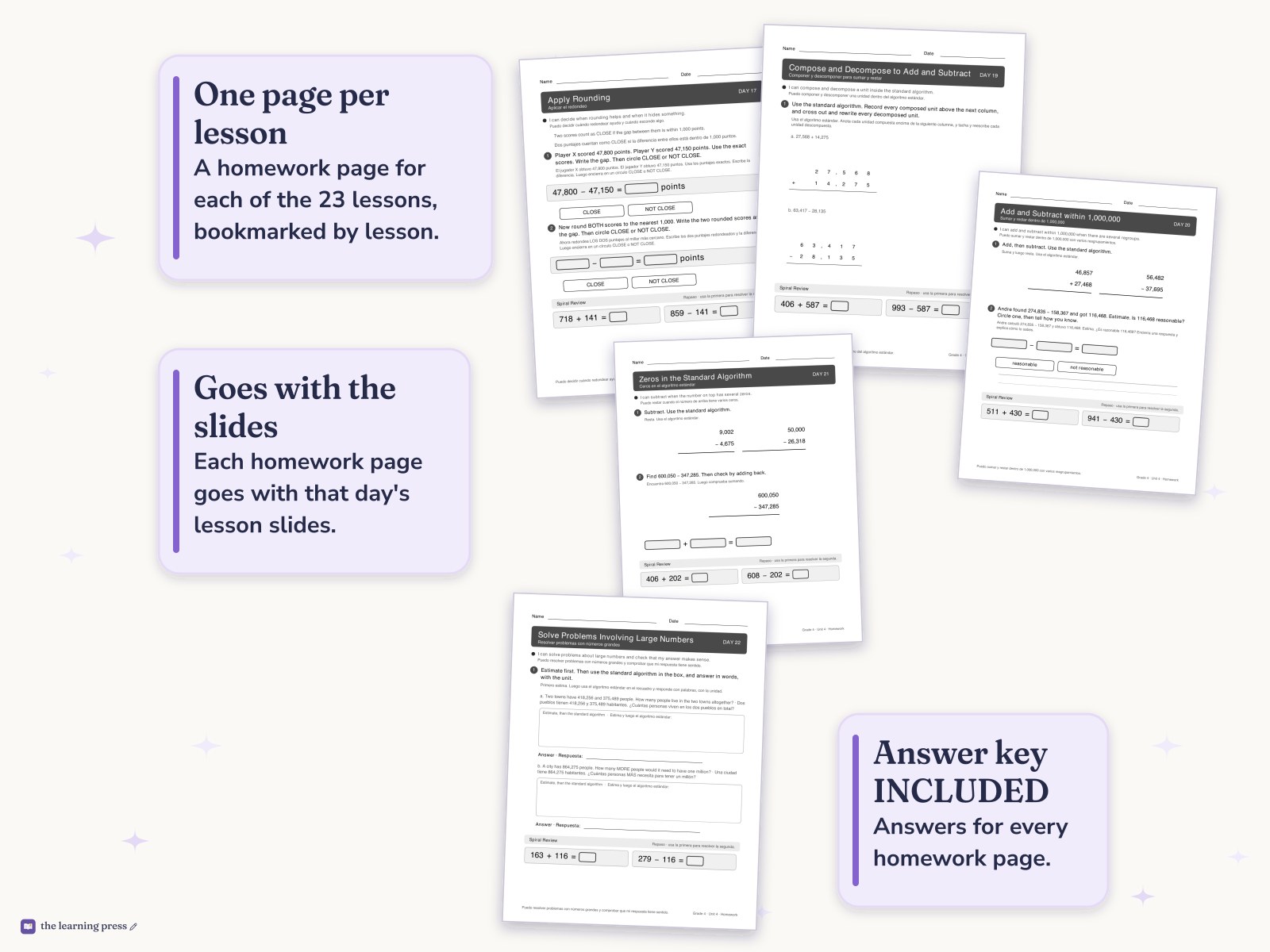 Preview page 4 of Illustrative Math (IM®) Aligned 4th Grade Unit 4 Homework: From Hundredths to Hundred-thousands