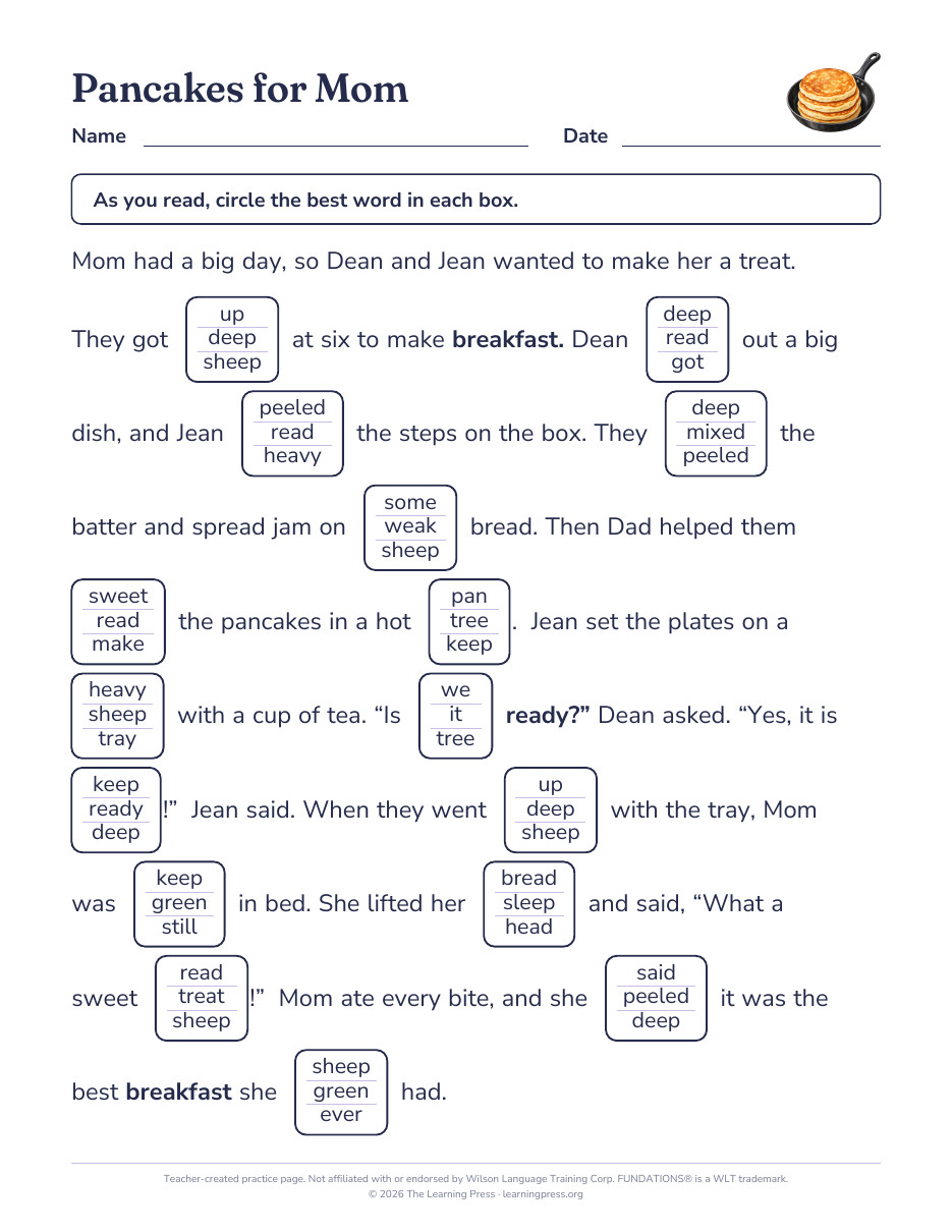 Preview page 3 of Fundations®-Aligned Maze Passages · Level 2 Unit 11