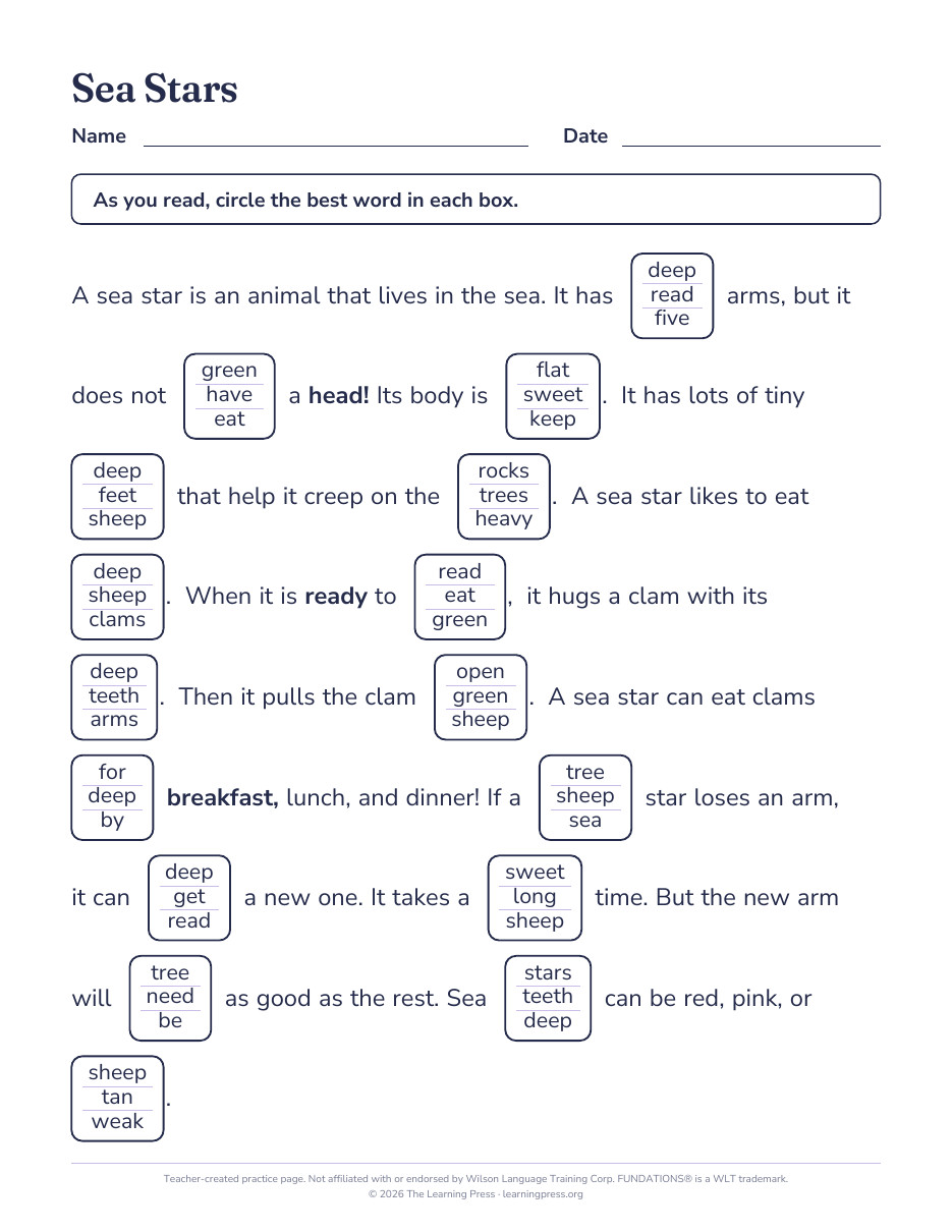 Preview page 4 of Fundations®-Aligned Maze Passages · Level 2 Unit 11