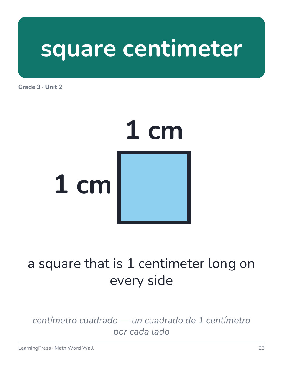 Preview page 3 of Illustrative Math (IM®) Aligned K–5 Math Word Wall Bundle (English & Spanish)