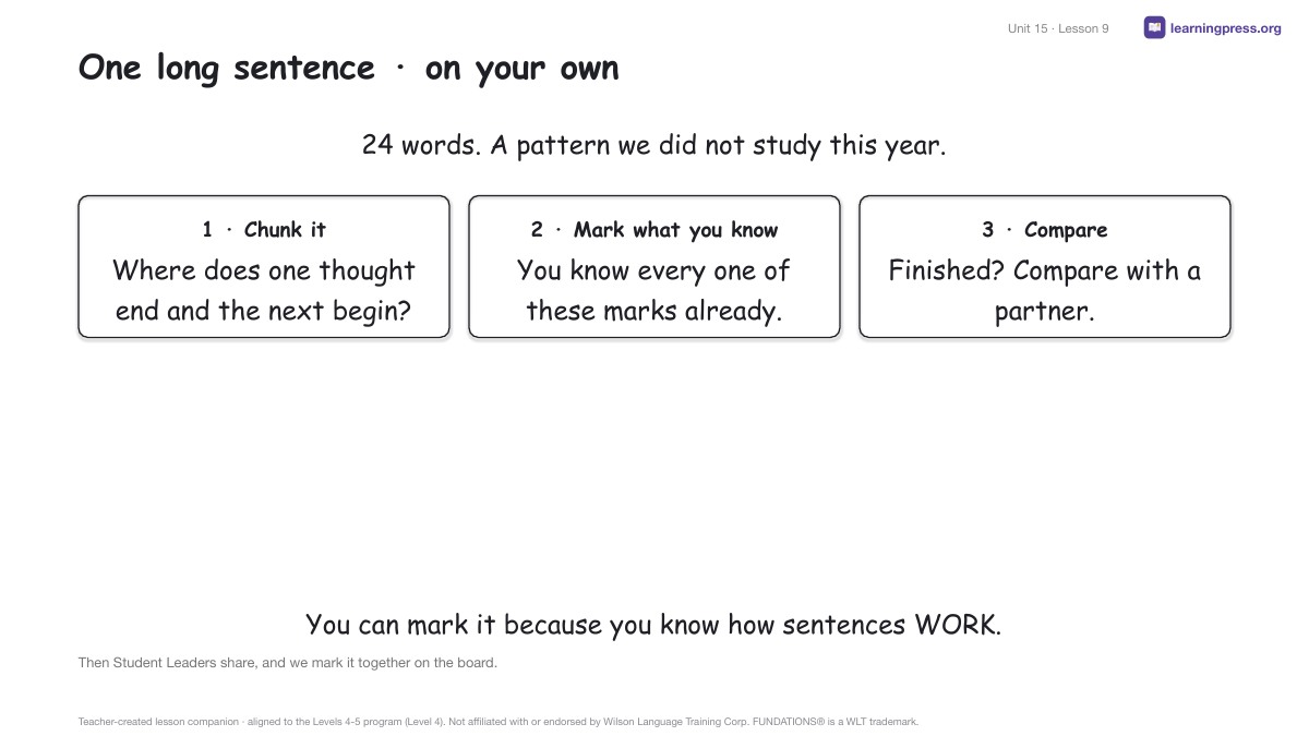 Preview page 4 of Fundations Level 4 Unit 15 Lesson Slides