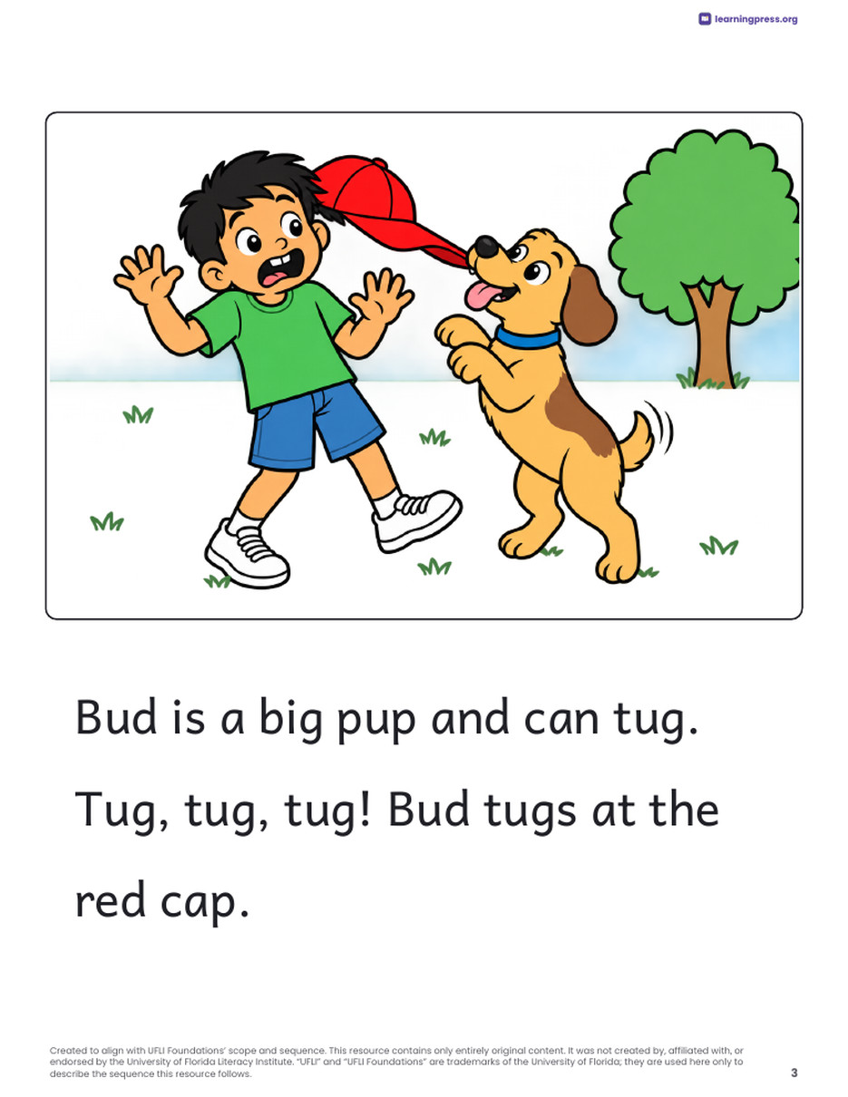 Preview page 4 of UFLI-Aligned Decodable Reader · Lessons 13–24
