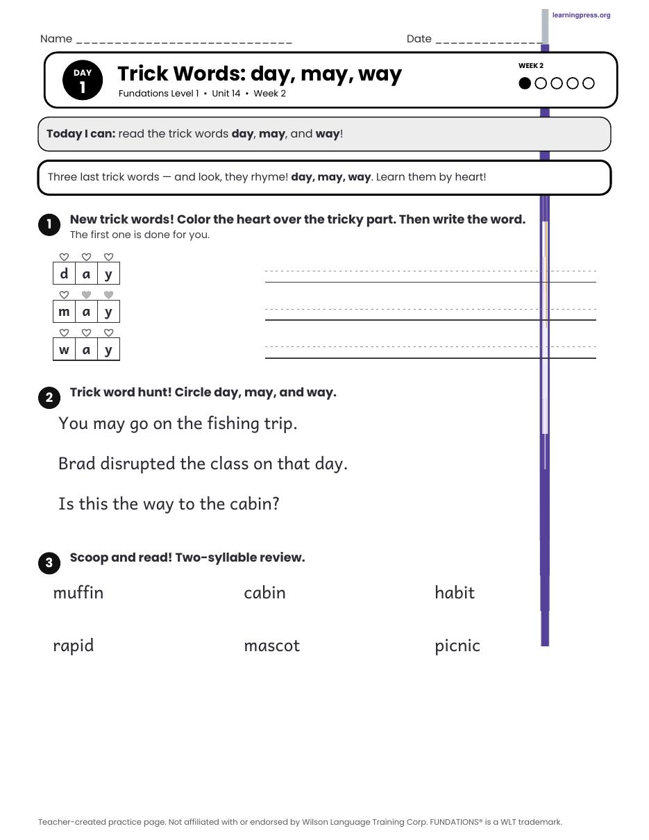 Preview page 4 of Fundations®-Aligned Level 1 Complete Bundle + Daily Decodable Stories + Decodable Readers
