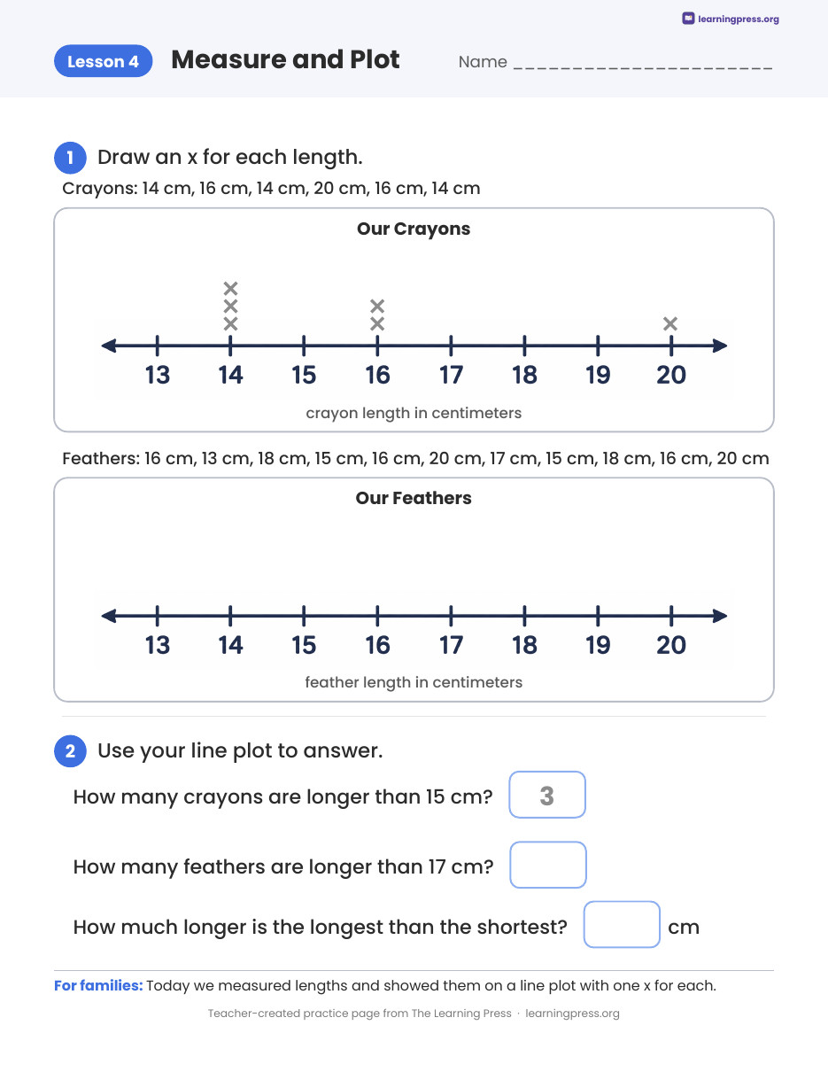 Preview page 4 of Illustrative Math (IM®) Aligned 2nd Grade Homework Packets Bundle: All 9 Units