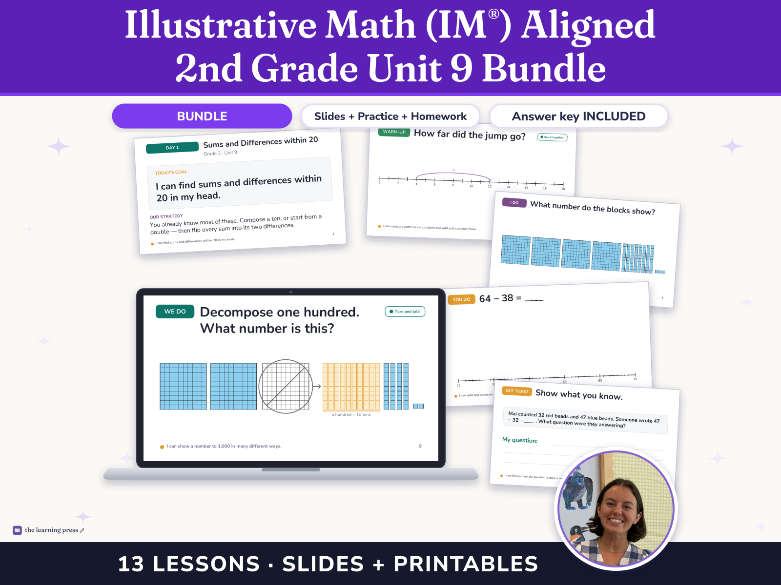 Preview page 1 of Illustrative Math (IM®) Aligned 2nd Grade Unit 9 Bundle: Putting It All Together