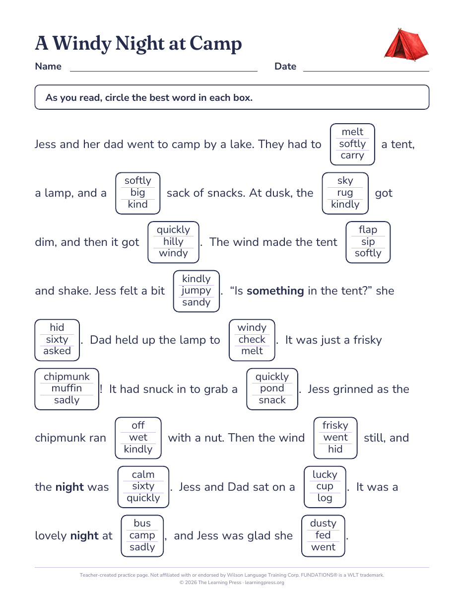 Preview page 3 of Fundations®-Aligned Maze Passages · Level 2 Unit 7