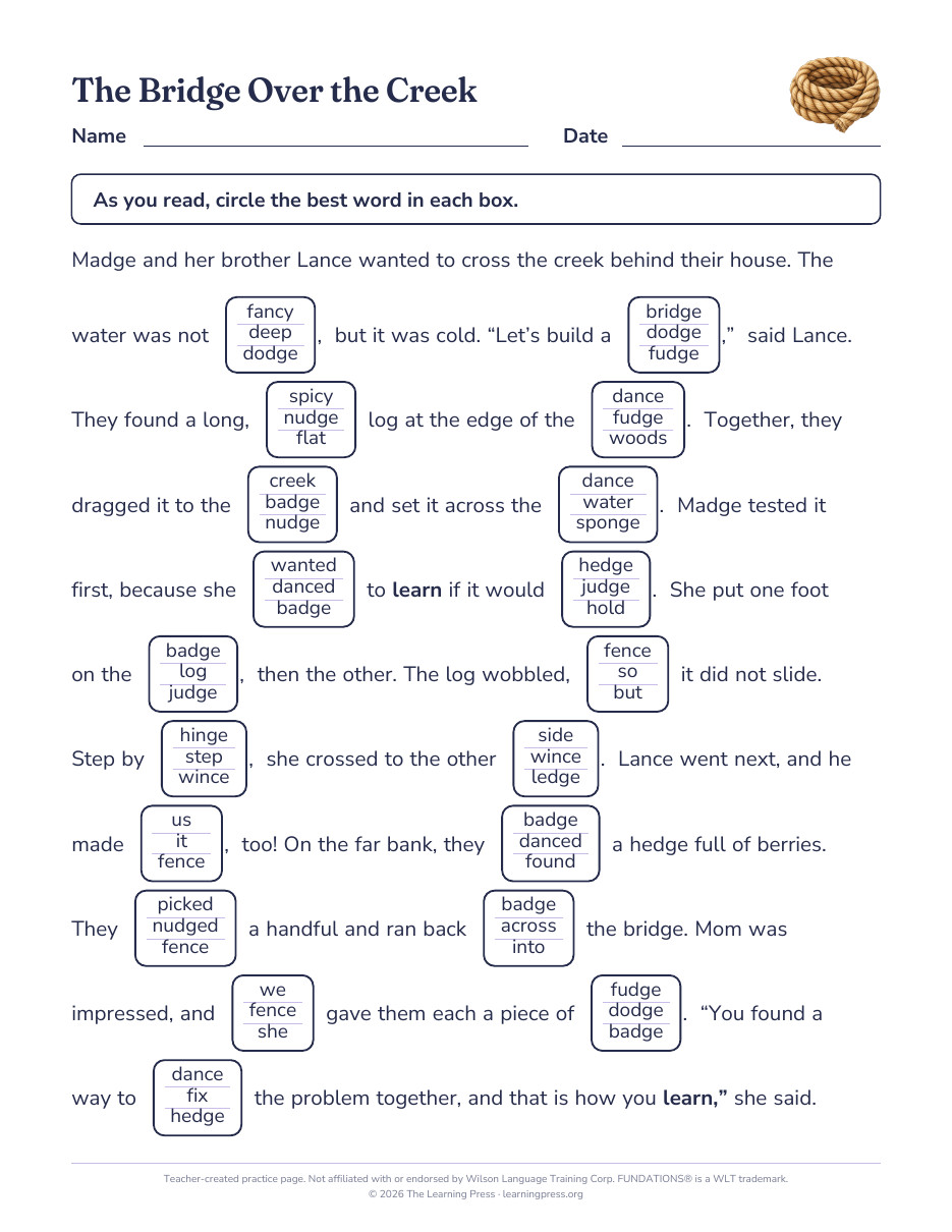 Preview page 3 of Fundations®-Aligned Maze Passages · Level 3 Unit 12