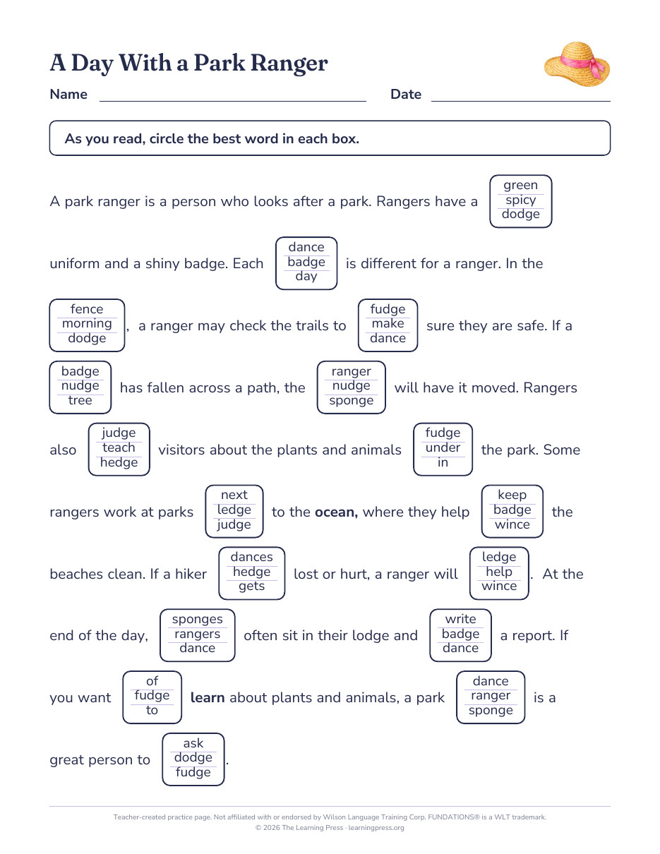 Preview page 4 of Fundations®-Aligned Maze Passages · Level 3 Unit 12